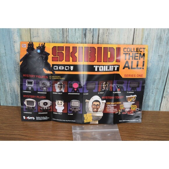 Skibidi Toilet G-Toilet Figure Series 1 Boss Laser Eyes Bonkers Toys Open Blind - Picture 7 of 8